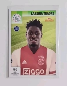 TOPPS Merlin 95 Heritage UCL 2020/21 - Scheda 064 - Lassina Traore Ajax Amsterdam - Foto 1 di 1