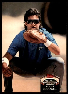 1992 Stadium Club Roger McDowell Los Angeles Dodgers #804 - Image 1 of 2