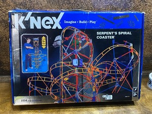 knex serpents spiral coaster