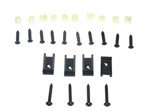 New 28 piece head light parking trim bezel black screw kit Cutlass 81-86 1516&19 - Picture 1 of 2