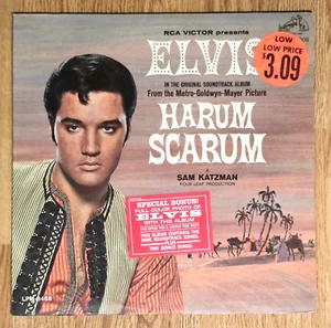 ELVIS PRESLEY Harum Scarum FACTORY SEALED Mono FIRST PRESSING With HYPE STICKER - Picture 1 of 19