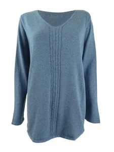 Karen Scott Women's Cotton Cable-Knit Sweater - Picture 1 of 14