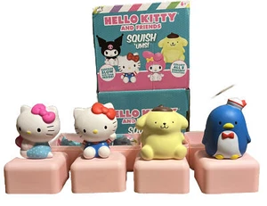 Hello Kitty & Friends Squish Ums Collectible Squish Figurines Lot W/Box New! - Picture 1 of 12