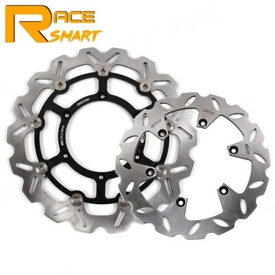 Rotores de freno delanteros traseros para Suzuki DRZ400SM 2005-2024 DRZ 400 SM SuperMotard Foto 1 de 4