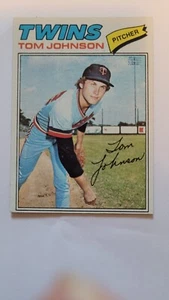Topps Frank Tanana 1977 #202 casi nuevo - Imagen 1 de 1