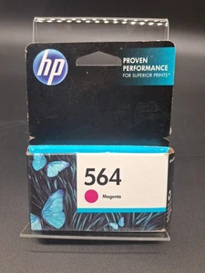 New Genuine HP 564 Magenta Ink Cartridge for OfficeJet 4620 4622 - Picture 1 of 6
