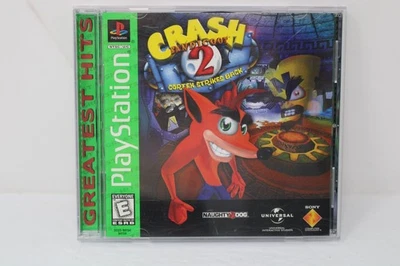 Crash Bandicoot 2: Cortex Strikes Back Sony PS1 Playstation 1 - Image 1 of 3