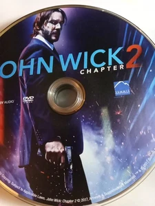 JOHN WICK II DVD DISC ONLY USED TESTED FREESHIP NOTRACKING - Bild 1 von 1