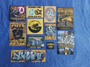 11 Aufkleber Sticker Fußball Ultras Fans Dynamo Dresden 2.Bundesliga - Bild 1 von 1