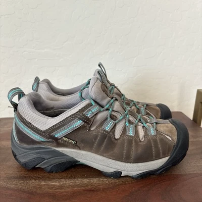 Keen Dry Targhee II wasserdichte Wanderschuhe 1004089 Damengröße 10 grau - Bild 1 von 4