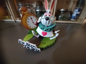 Alice Au Pays Des Merveilles Disney Figurine Le Lapin - Picture 1 of 7