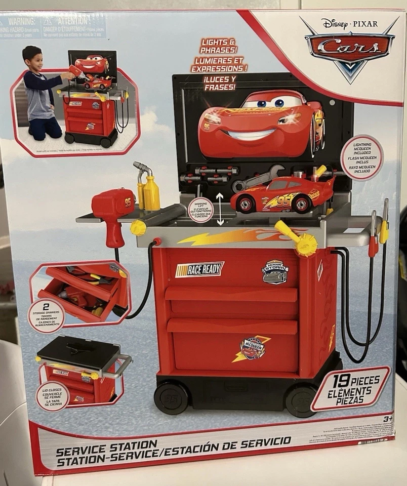 Disney Pixar’s Cars Service Station Playset RETIRED RARE!⚡️⚡️ - Image 1 of 4