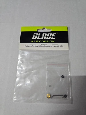 BLADE Feathering Spndl w/O-RingsBushingsHdwe mCP X BL BLH3911 Replacement - Image 1 of 2