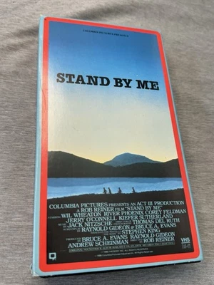 Stand By Me VHS 1987 River Phoenix Corey Feldman Kiefer Sutherland Stephen King - Image 1 of 3