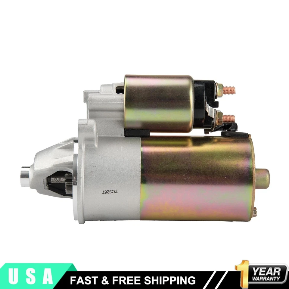 Starter Motor For 4.6L Ford E-SERIES VANS 97-13 MUSTANG 96-04 F-SERIES PK 97-98 — 第 1/4 张图片