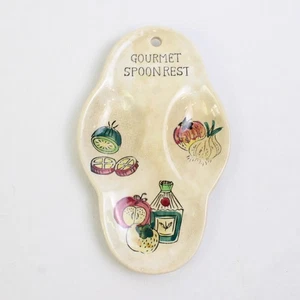 Markenlos Keramik Gourmet Löffel Rest Gemüse Gemälde - Bild 1 von 5