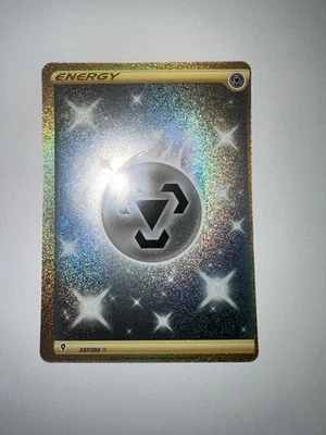 Pokemon Metal Energy (Secret) 163/149 Base Set Gold Holo MINT ERROR MISCUT!!! - Image 1 of 4