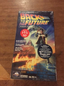 Back to the Future VHS New Sealed Mcdonald's Watermark 1985 - Imagen 1 de 4