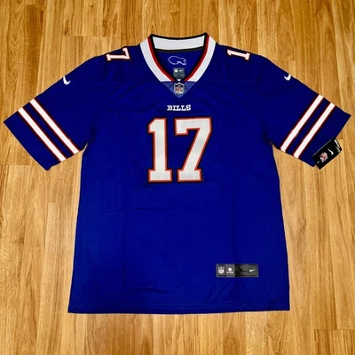 Jersey azul cosido Bufallo Bills Josh Allen tallas para hombre Foto 1 de 2