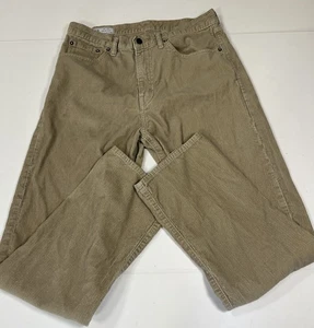 Pantalone Gap Original Tan Khaki Velluto a coste classico cotone dritto uomo taglia 32x32 - Foto 1 di 8