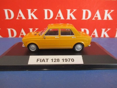Die cast 1/43 Modellino Auto Fiat 128 Giallo 1970 8 - Immagine 1 di 4