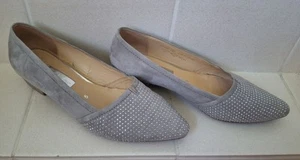 Damen Schuhe Gabor Gr.38 Silbergrau Gut erhalten - Bild 1 von 3