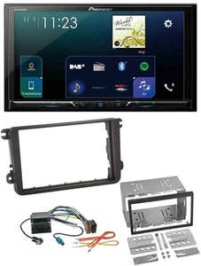 Pioneer MP3 Bluetooth USB 2DIN DAB Autoradio für Skoda Fabia Octavia II Rapid Ro - Bild 1 von 10