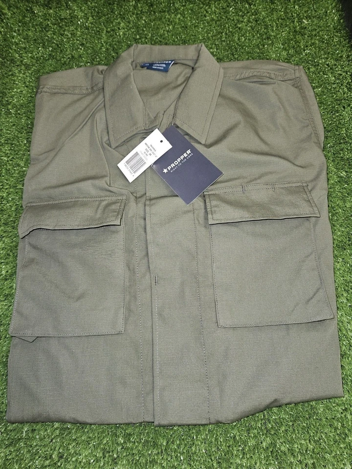 Propper Uniform BDU Coat Olive Green Size Small Regular - F545025330S2 - Image 1 of 1