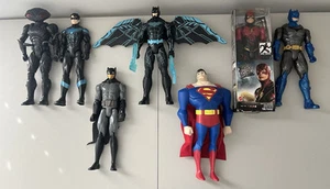 12 Inch DC & Marvel Action Figures Lot (Batman, Robin, And Others) - Picture 1 of 5