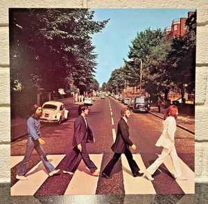 FUNDA The Beatles Abbey Road 12" x 12" PÓSTER PROMOCIONAL PLANO (+ Disponible Enmarcado) - Imagen 1 de 2