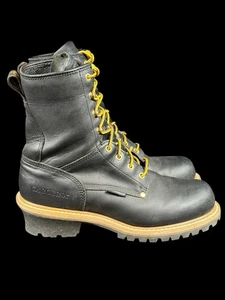 Carolina Herren CA8823 Ulme 8" Wasserdicht Holzfäller Arbeitsstiefel Schuhgröße 11,5 D Schwarz - Bild 1 von 13