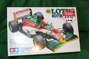 TAMIYA LOTUS 107B FORD F1 RACECAR MODEL KIT 1/20 #20038 - Picture 1 of 1