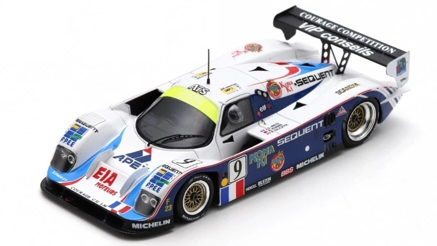 Spark Model COURAGE C 32 N.9 7th 24 H LE MANS 1994 EVANS-RICCI-OLCZYK 1:43 - Immagine 1 di 1