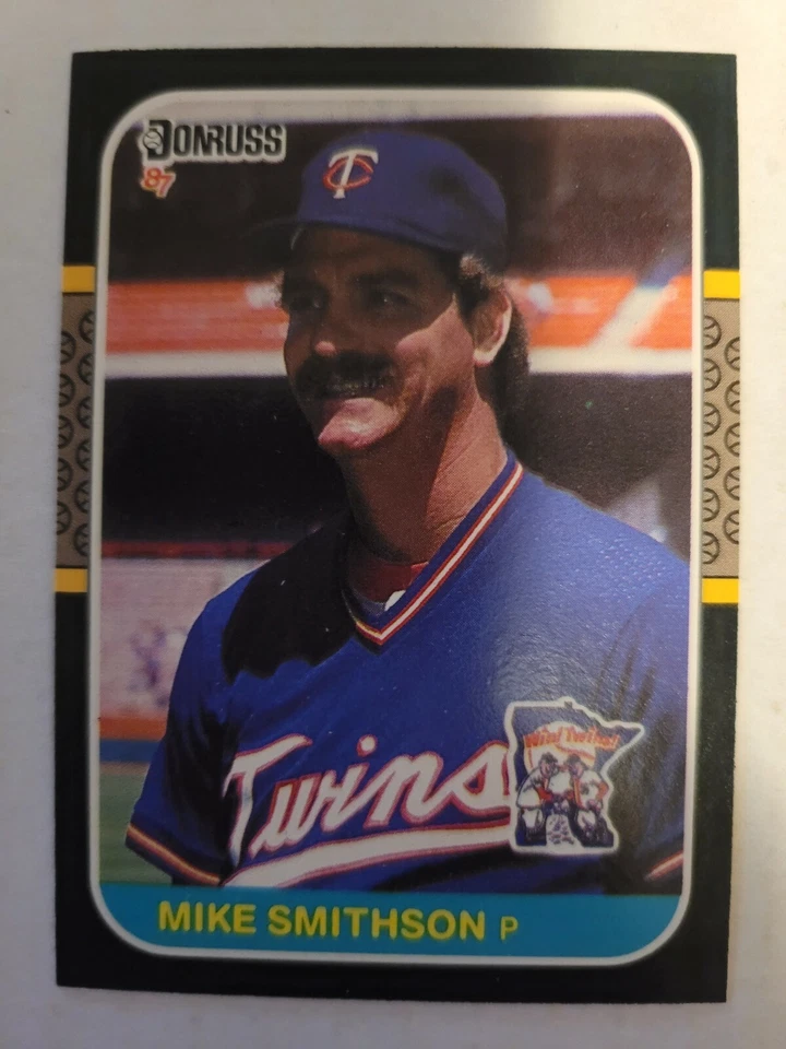 1987 DONRUSS MIKE SMITHSON #245 NM  - Image 1 of 1