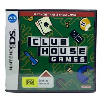 Clubhouse Games - Nintendo DS (2005) - Genuine AUS - Brand New & Factory Sealed - Image 1 of 4
