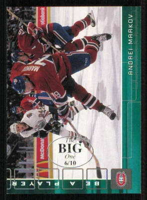 2001-02 BAP Memorabilia Vancouver The Big One #52 Andrei Markov /10 - Image 1 of 2
