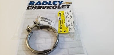 55565351 NEW GM OEM TURBO EXHAUST CLAMP CHEVROLET BUICK B61 - Image 1 of 2
