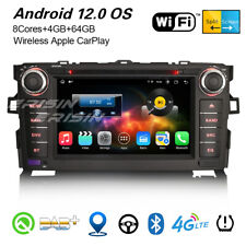 Produktbild - 64GB Android 12 Navi CarPlay Autoradio Bluetooth 5.0 CD WiFi 8-Kern Toyota Auris