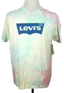 New Levis Mens XL Multi Color Logo T-Shirt M5 - Picture 1 of 6