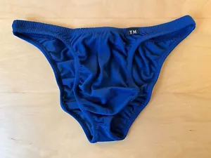 TM Japanese Men's Bikini T2M2 FB Navy Medium New - Picture 1 of 10