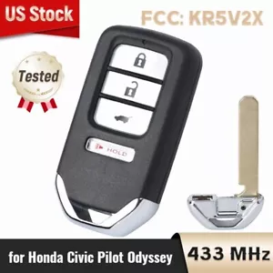 Smart Key for Honda Pilot Odyssey 2018 2019 Keyless Remote Fob KR5V2X Unlocked - Bild 1 von 6