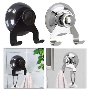 Suction Cup Hook Waterproof Wreath Hanger for Bathroom Restroom Home Kitchen - Picture 1 of 10