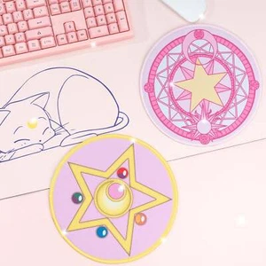 Rosa Anime Mousepads - 2 niedliche Sakura Moon Mauspads - Bild 1 von 8