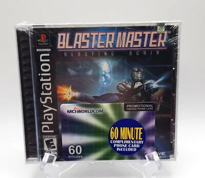 Blaster Master Blasting Again • PlayStation • Brand New • MCI Phone Card Version - Image 1 of 4