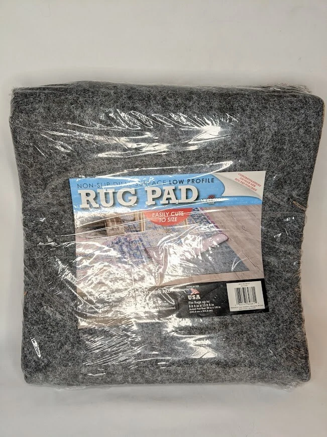 Mohawk Home Low Profile Felt Non Slip Latex Dual Surface Rug Pad 8'x10' Gray