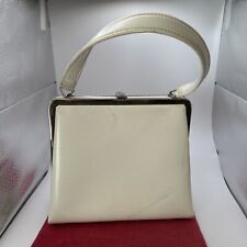 Vintage Russian White Handbag