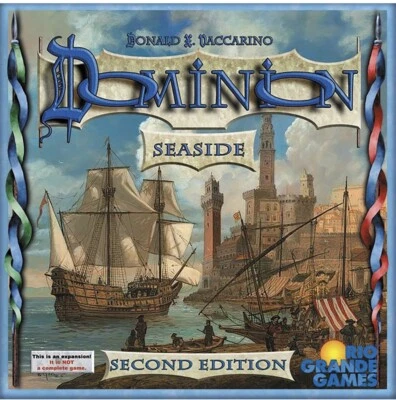Cartas de juego Rio Grande Games RIO621 Dominion Seaside Expansion 2da edición Foto 1 de 2
