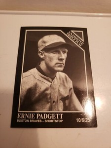 1991 Conlon TSN #206 ERNIE "RED" PADGETT - Sporting News **Freshly Opened Pack**