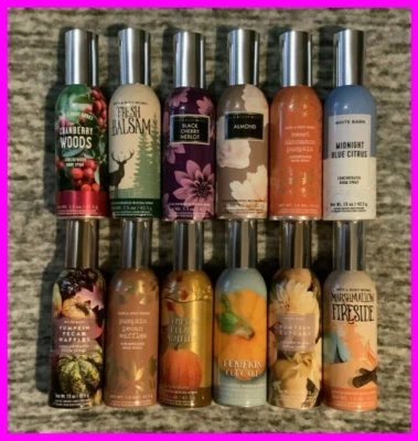 BATH & BODY WORKS Bath and Body Works Concentrated Room Spray 1.5 oz Cherry Citrus Pumpkin Almond