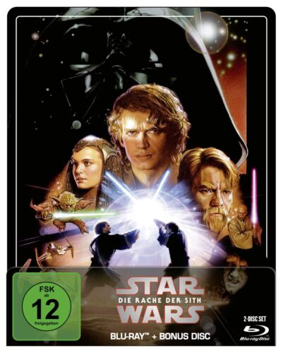 Star Wars: Episode III - Die Rache der Sith - Steelbook Ed (Blu-ray) (UK IMPORT)